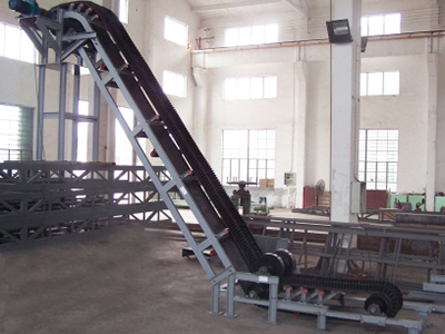 大倾角波状挡边皮带保送机